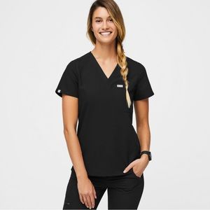 Figs Black Women's Top